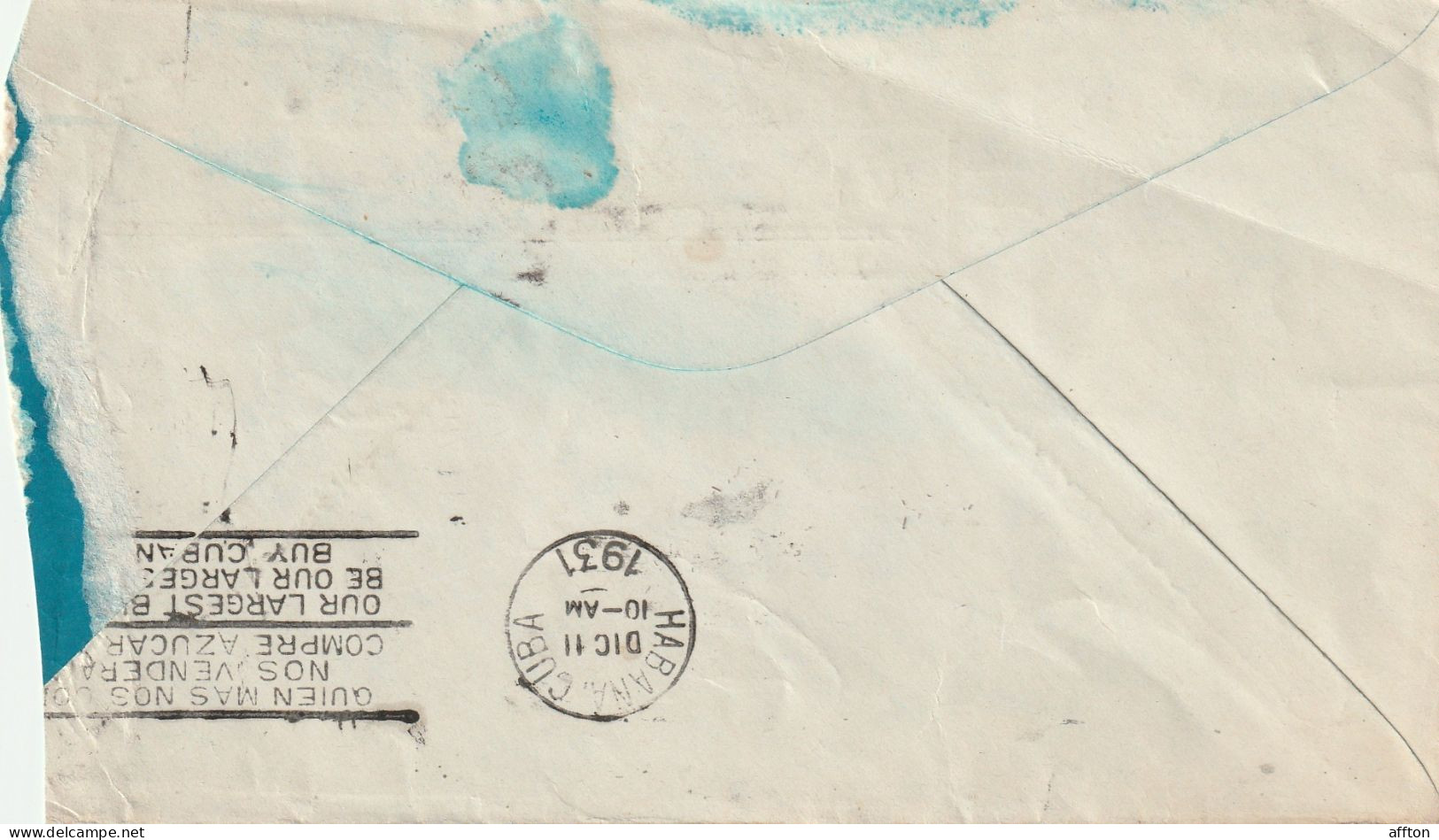 Cuba Old Cover Mailed - Lettres & Documents