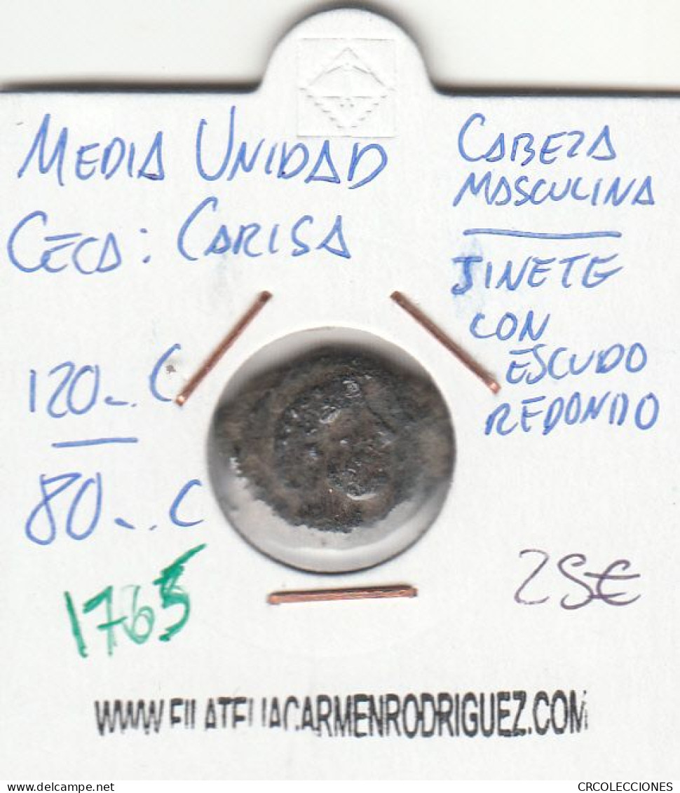 CRE1765 MONEDA ROMANA MEDIA UNIDAD  VER DESCRIPCION EN FOTO - Andere & Zonder Classificatie