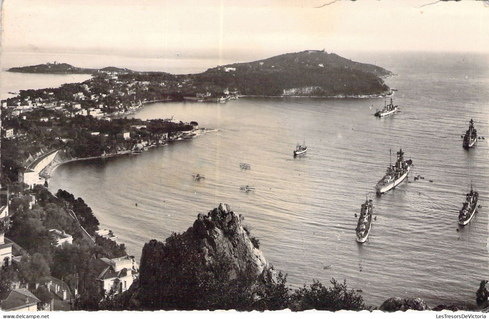 FRANCE - 06 - VILLEFRANCE SUR MER - La Rade Et Le Cap Ferrat - Carte Postale Ancienne - Villefranche-sur-Mer