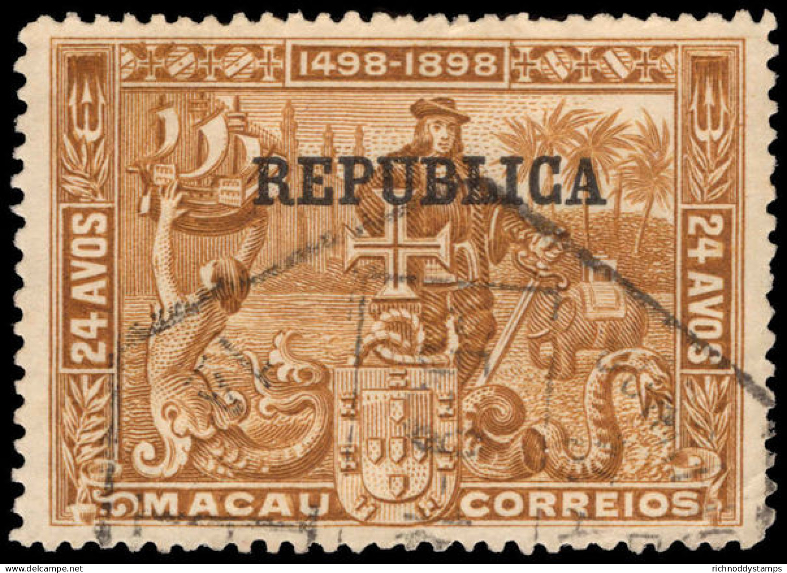 Macau 1913 24a Republica Fine Used. - Used Stamps