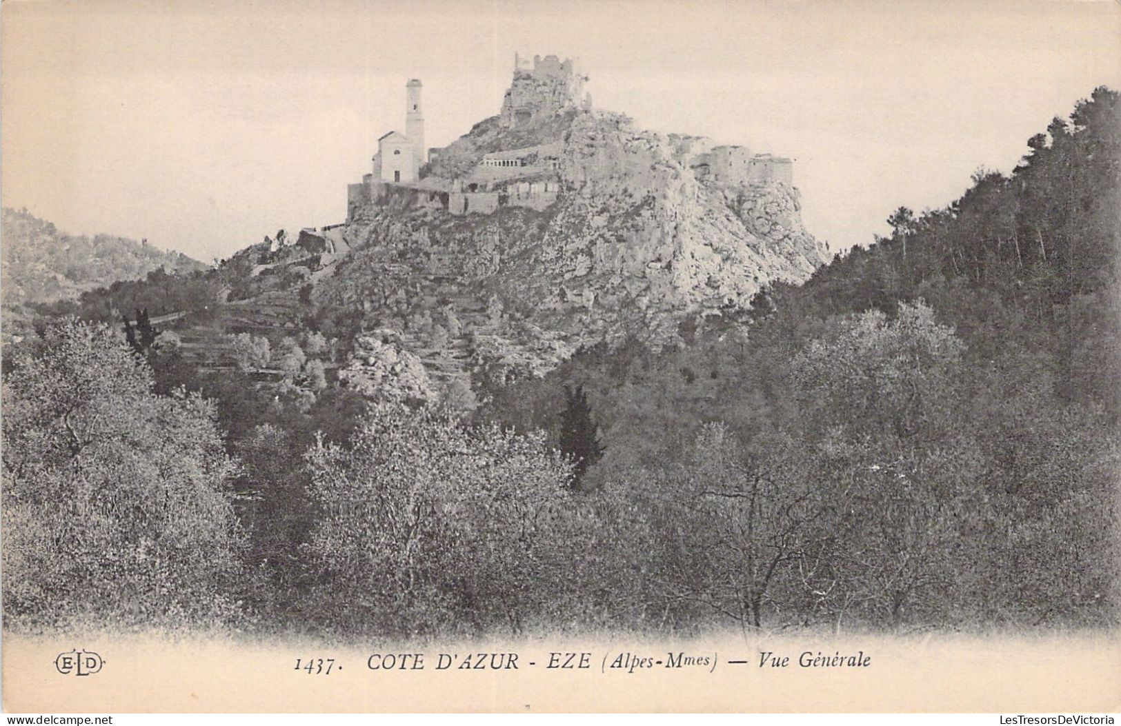 FRANCE - 06 - EZE - Vue Générale - Carte Postale Ancienne - Eze