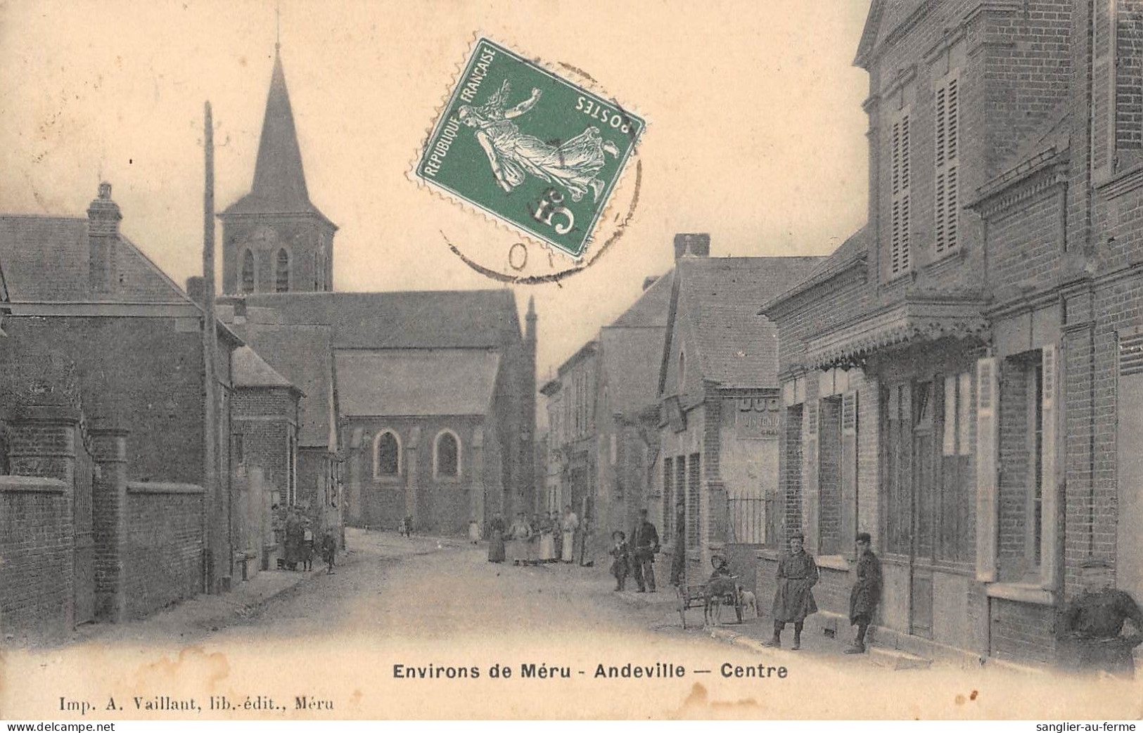 CPA 60 ANDEVILLE / LE CENTRE - Other & Unclassified