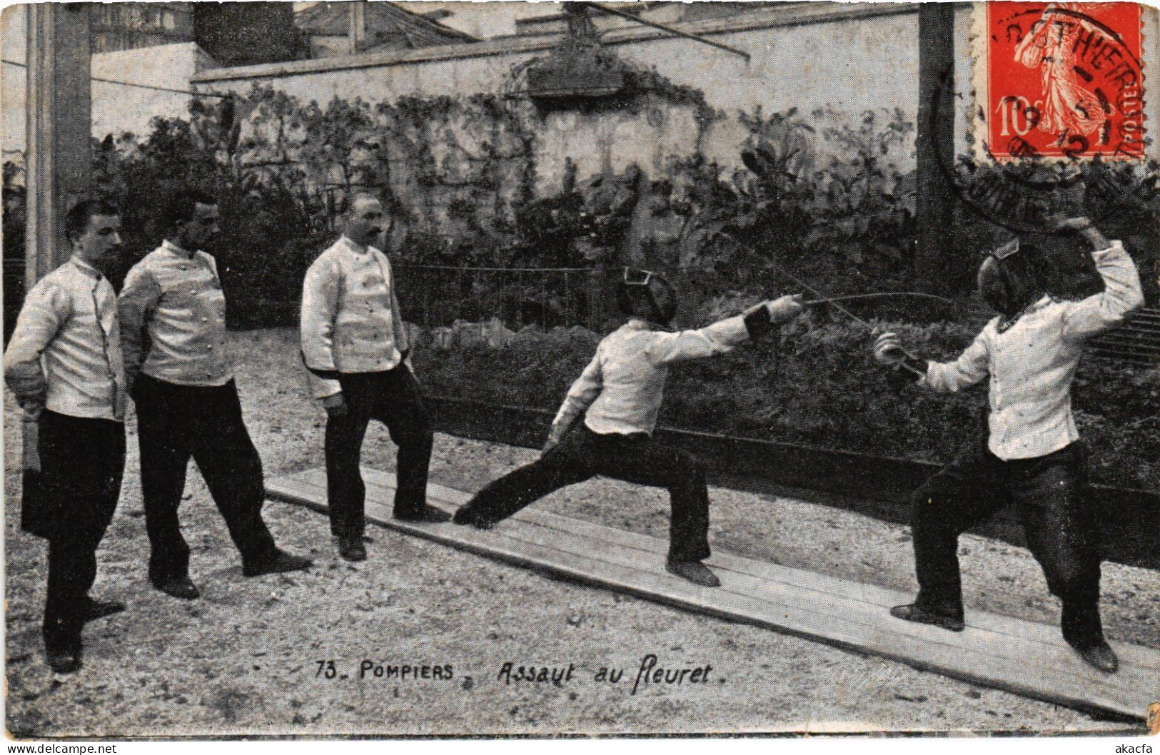 PC FIREFIGHTERS SAPEURS-POMPIERS DE PARIS ASSAUT AU REURET (a41106) - Sapeurs-Pompiers