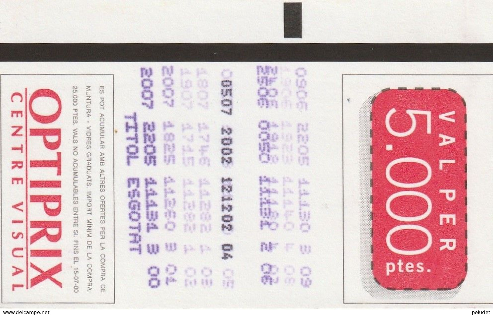 Ticket  Metro Subway Barcelona TMB - FGC - 1999-2000? - Europe