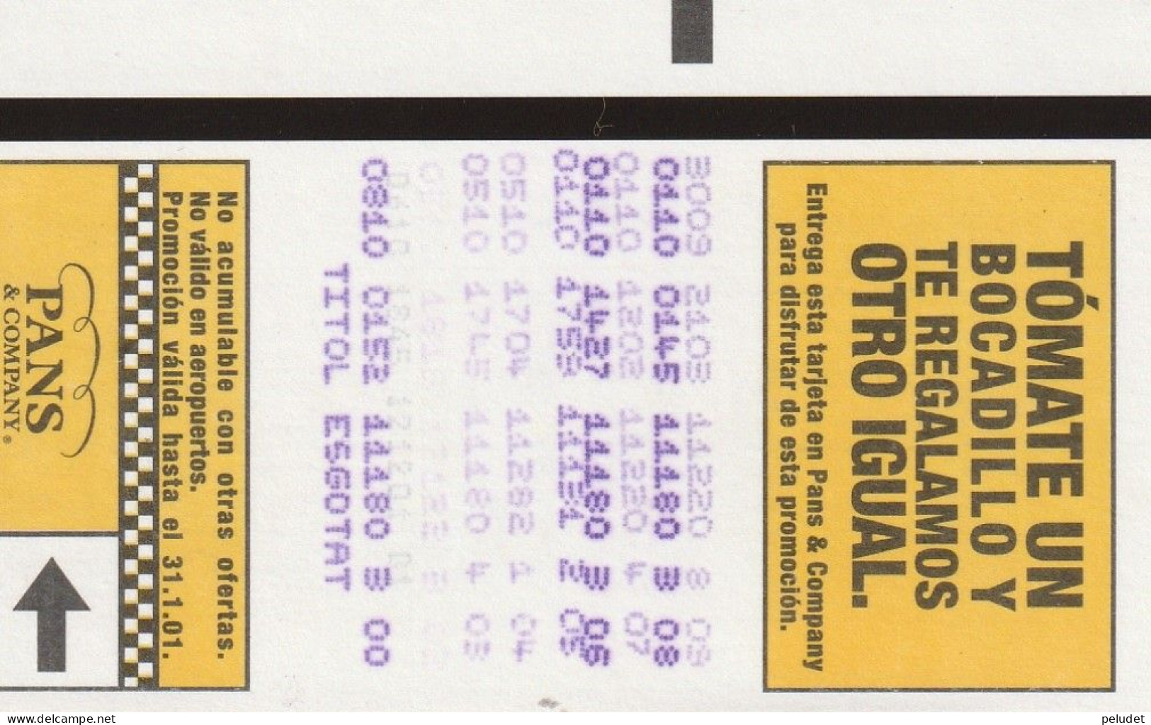 Ticket  Metro Subway Barcelona TMB - FGC - 1999-2000? - Europe