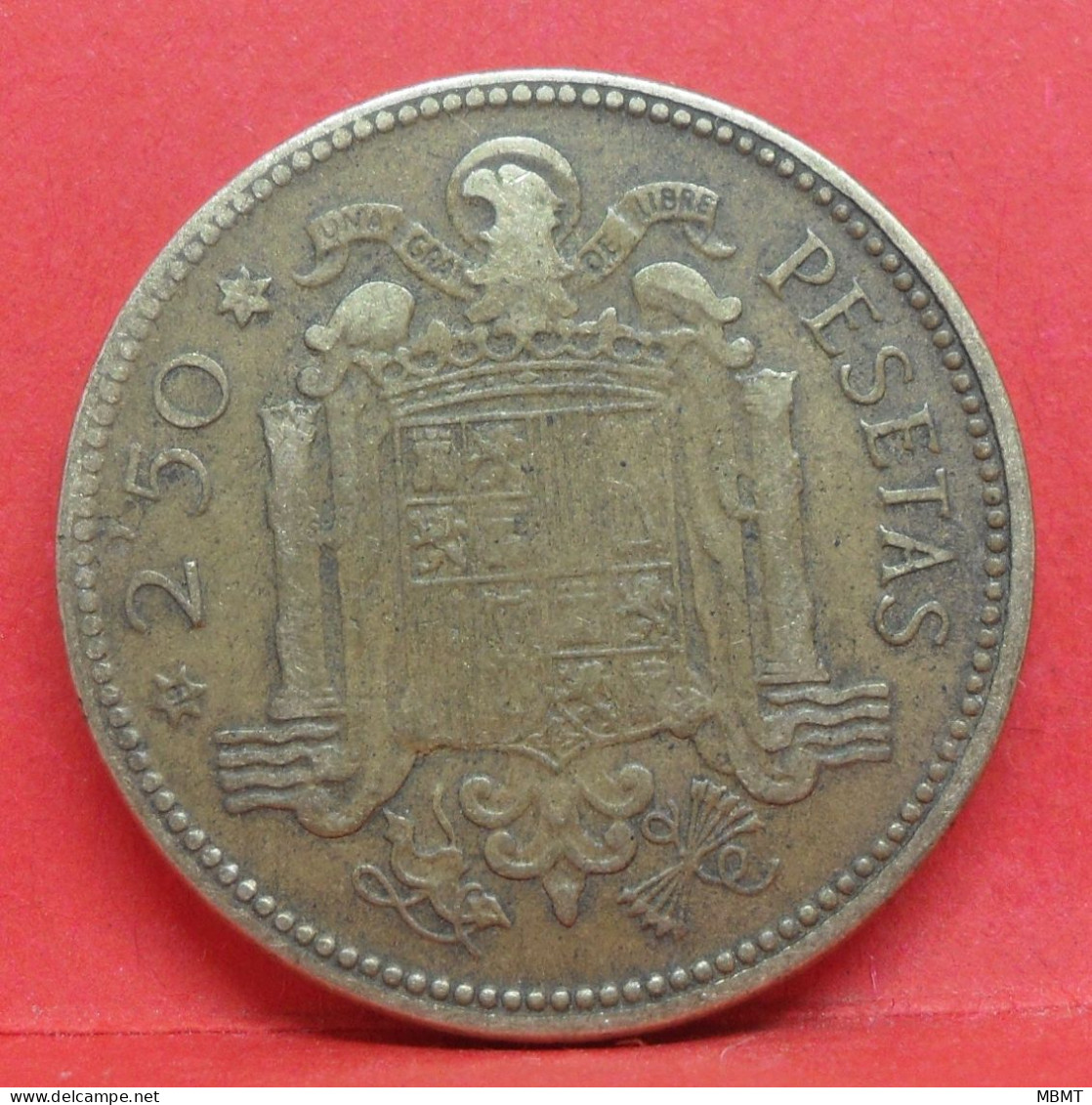 2.5 Pesetas 1953 étoile 56 - TB - Pièce Monnaie Espagne - Article N°2323 - 2 Pesetas