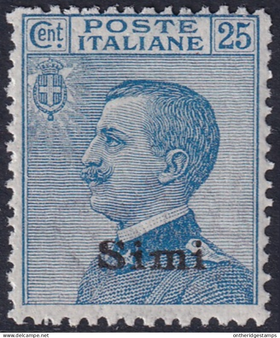 Italy Aegean Simi 1912 Sc 6 Egeo Sa 5 MLH* - Egée (Simi)