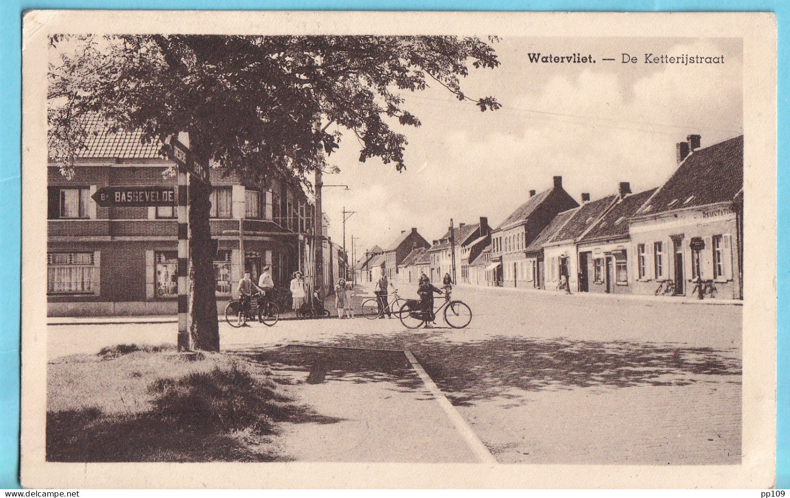 PK WATERVLIET DE Ketterijstraat 1950   Beernaert Poststr. 49 LOKEREN  - Sint-Laureins