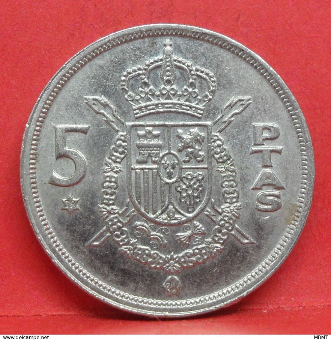 5 Pesetas 1975 étoile 79 - SUP - Pièce Monnaie Espagne - Article N°2375 - 5 Pesetas