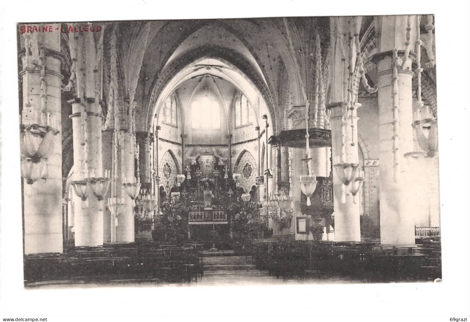 Braine L'Alleud Intérieur De L'Eglise - Eigenbrakel