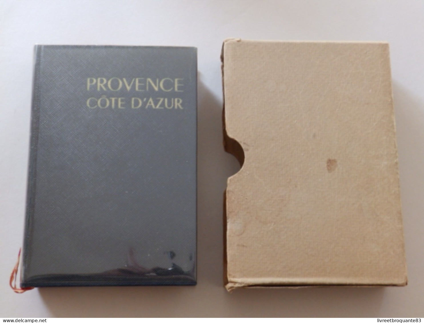 GUIDE BLEU PROVENCE COTE D'AZUR  EDT 1964 TRES  BON ETAT - Côte D'Azur