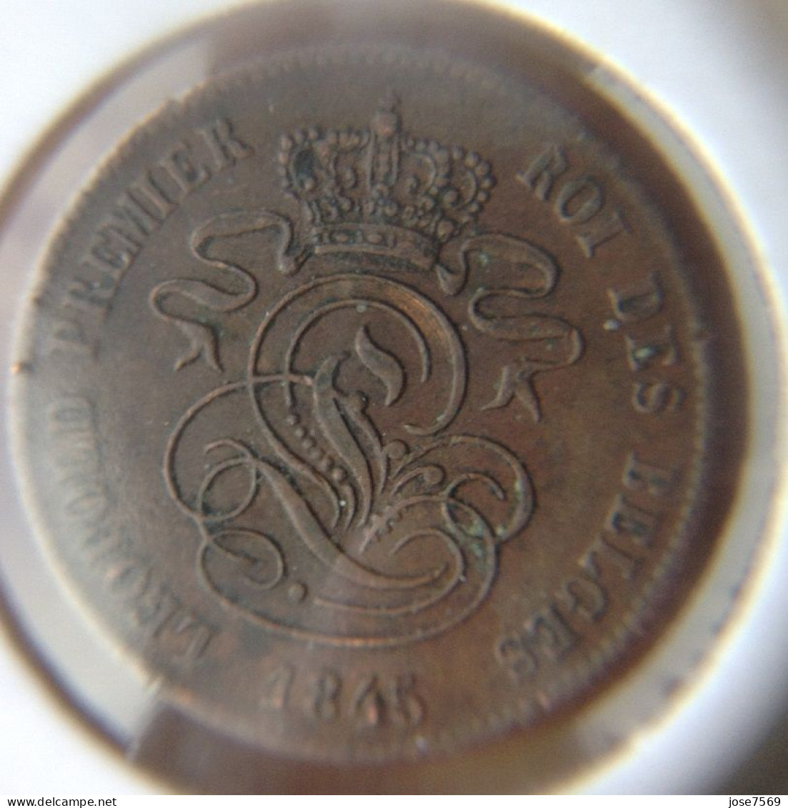België Leopold I 2 Cent 1845. (Morin 94) - 2 Centimes