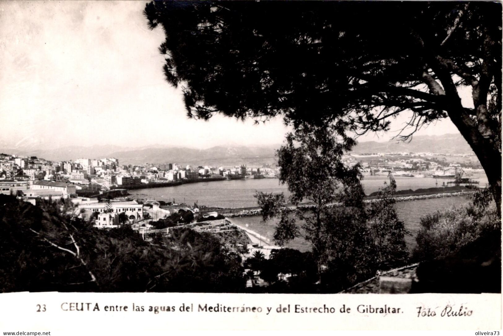 CEUTA - Entre Las Aguas Del Mediterraneo Y Estrecho De Gibraltar - Ceuta
