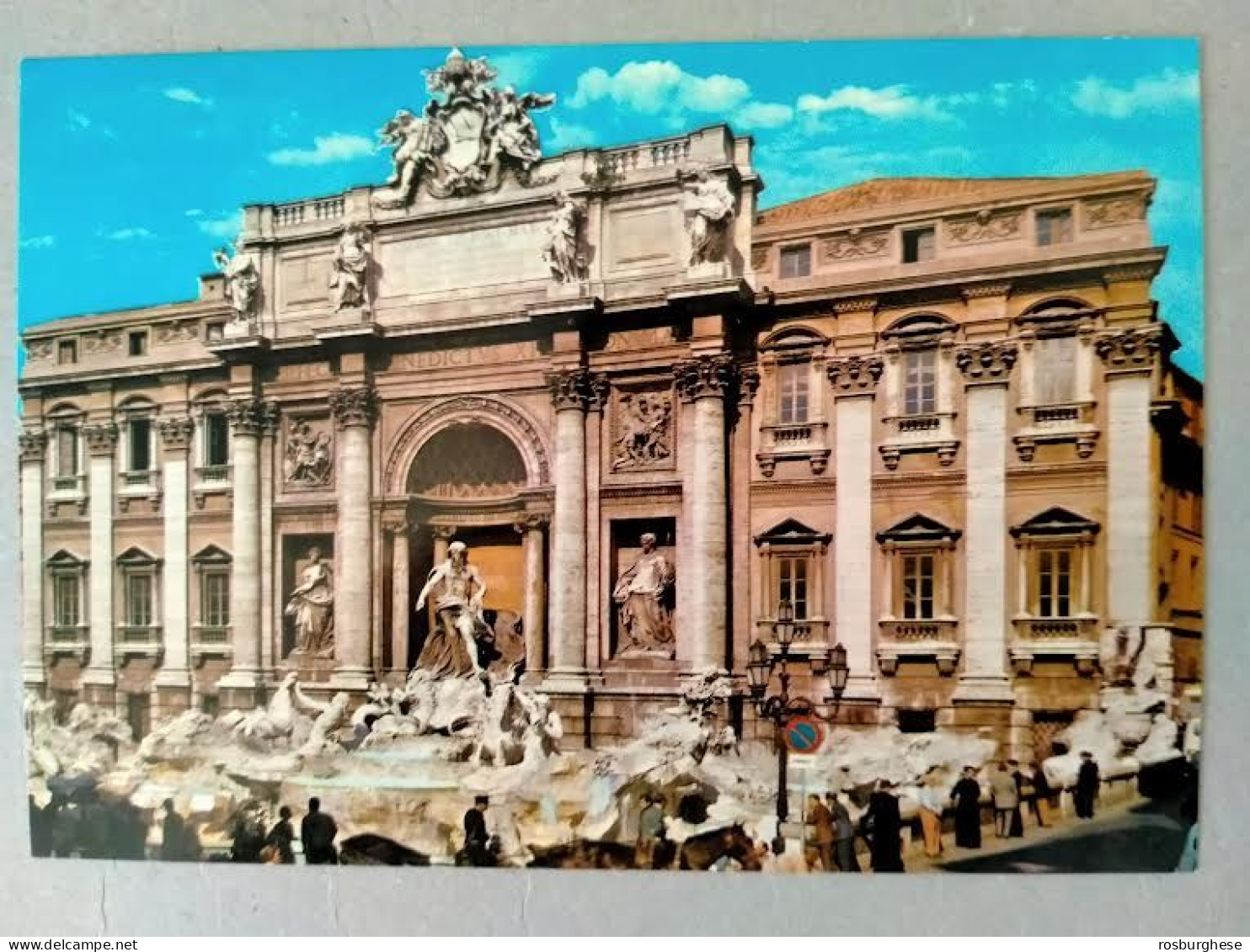 Cartolina Roma Fontana Di Trevi 2 FG - Fontana Di Trevi