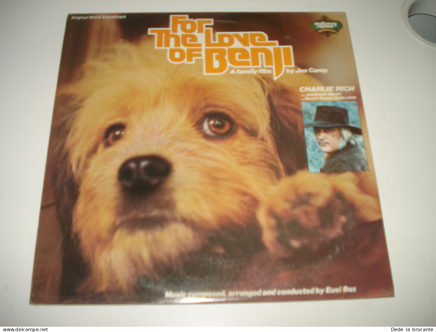 B7 / LP - Film " For The Love Of Benji " + Livret - EPIC 34867 - US 1977 - M/N.M - Música De Peliculas