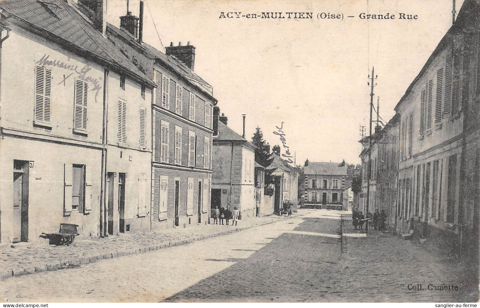 CPA 60 ACY EN MULTIEN / GRANDE RUE - Autres & Non Classés