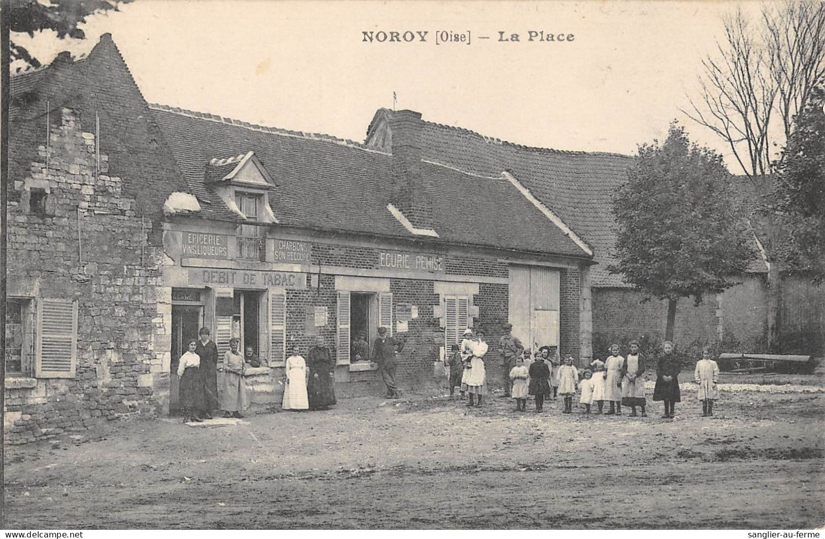 CPA 60 NOROY / LA PLACE / DEBIT DE TABAC - Other & Unclassified