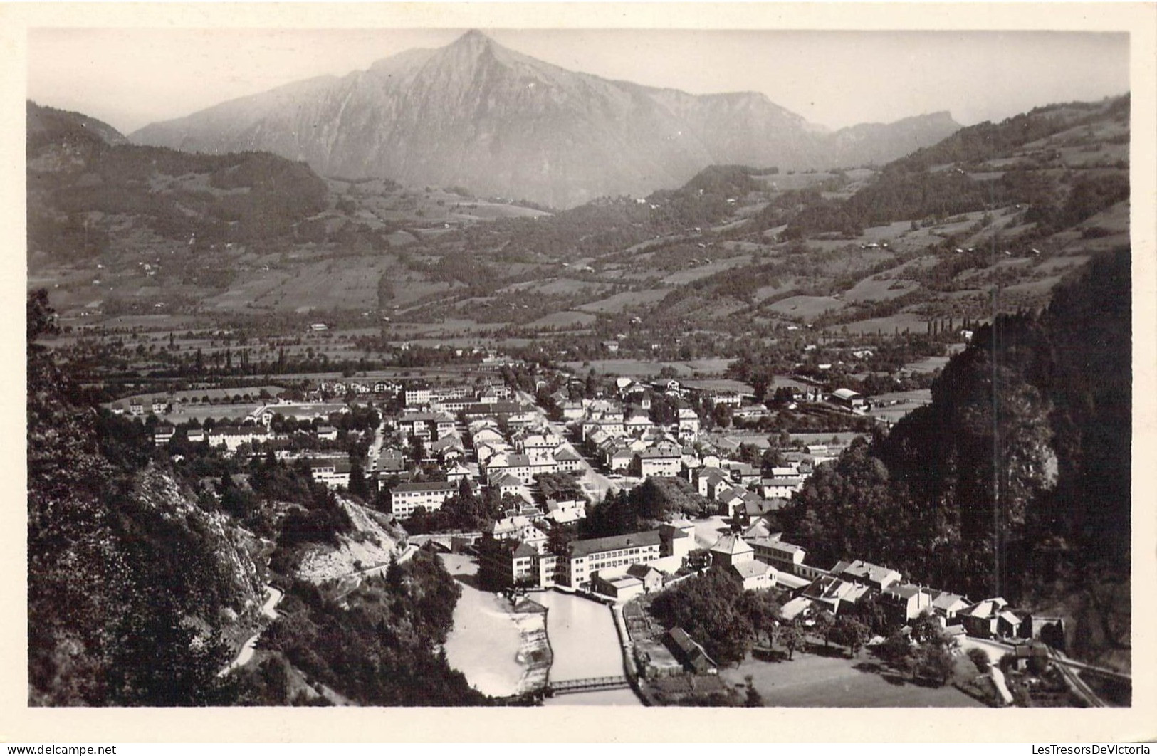 FRANCE - 74 - CLUSES - Vue De La Route De Nancy Sur Cluses - Edition La Cigogne - Carte Postale Ancienne - Cluses