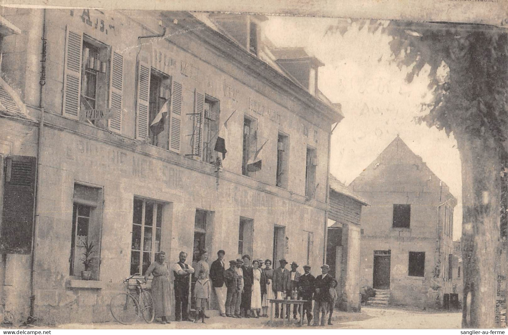 CPA 60 SAINT LEGER AUX BOIS / HOTEL DES TILLEULS / MAISON RAULLET - Autres & Non Classés