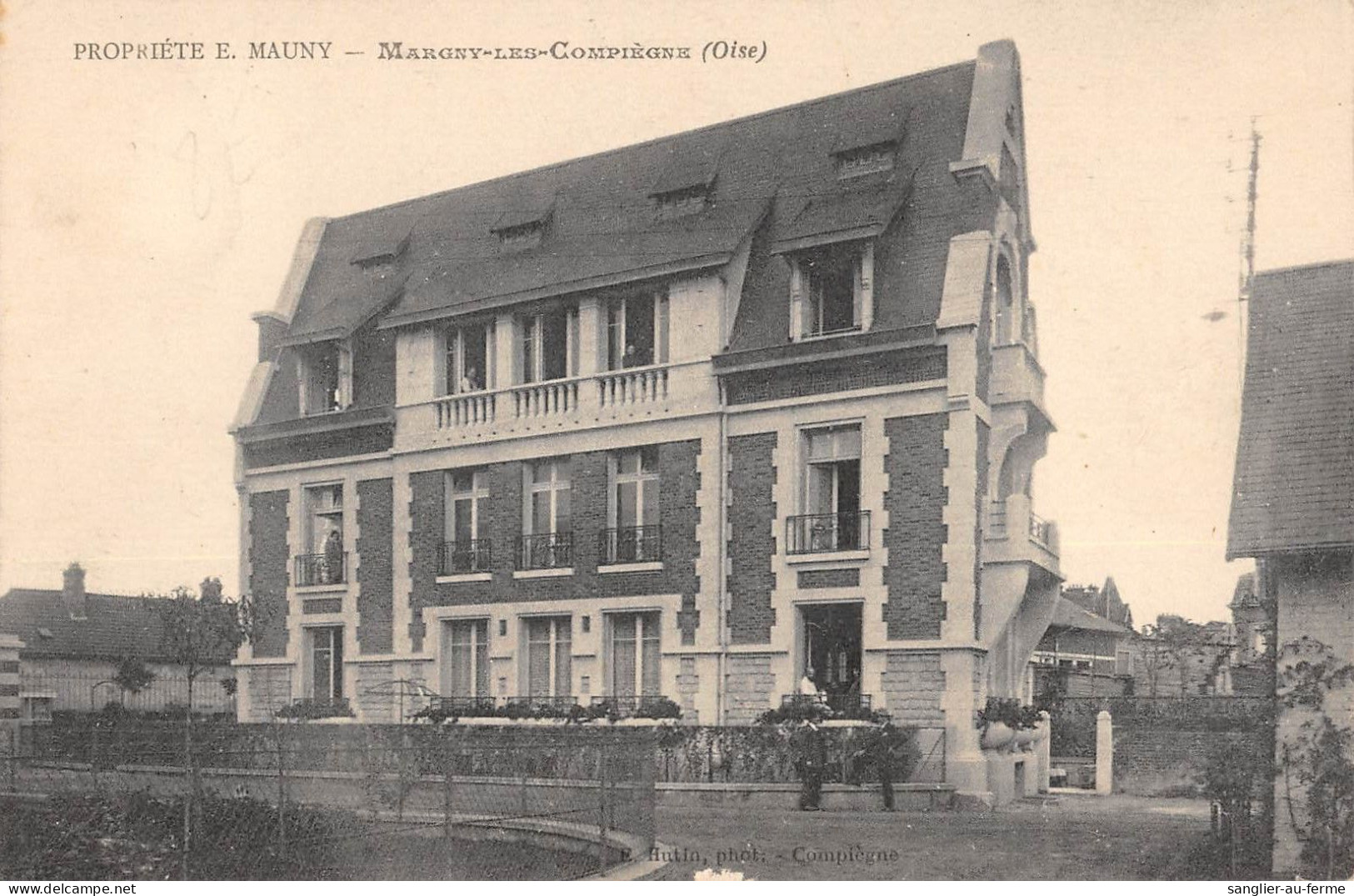 CPA 60 MARGNY LES COMPIEGNE PROPRIETE E.MAUNY - Autres & Non Classés