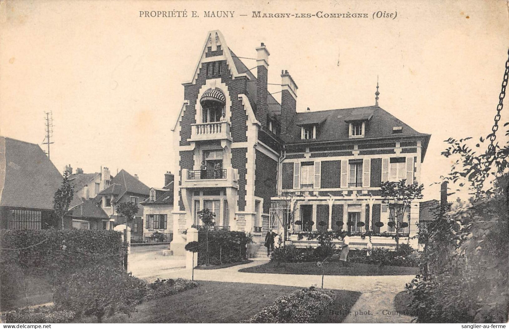 CPA 60 MARGNY LES COMPIEGNE / PROPRIETE E.MAUNY - Altri & Non Classificati