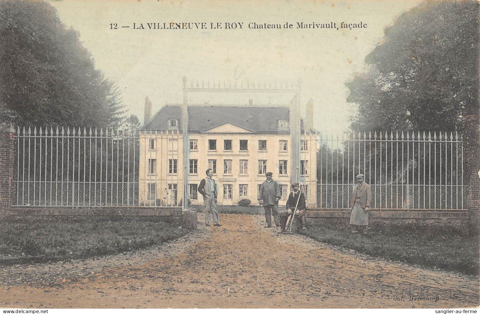 CPA 60 LA VILLENEUVE LE ROY / CHATEAU DE MARIVAULT - Altri & Non Classificati