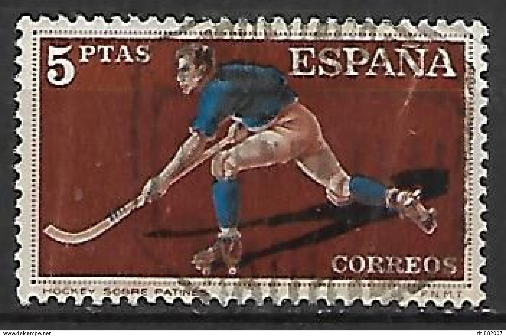 ESPAGNE    -    HOCKEY  SUR  GAZON  -   Oblitéré - Jockey (sobre Hierba)