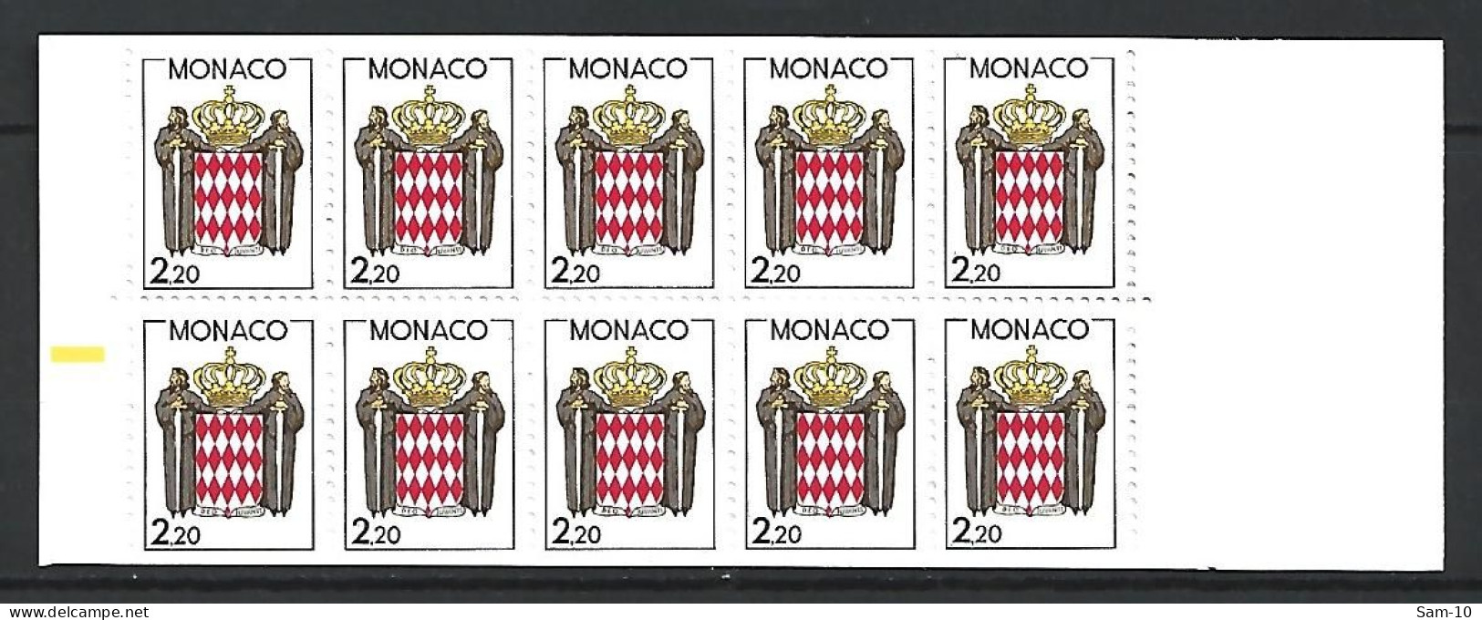 Carnets De Monaco En Neuf ** N 1 - Markenheftchen