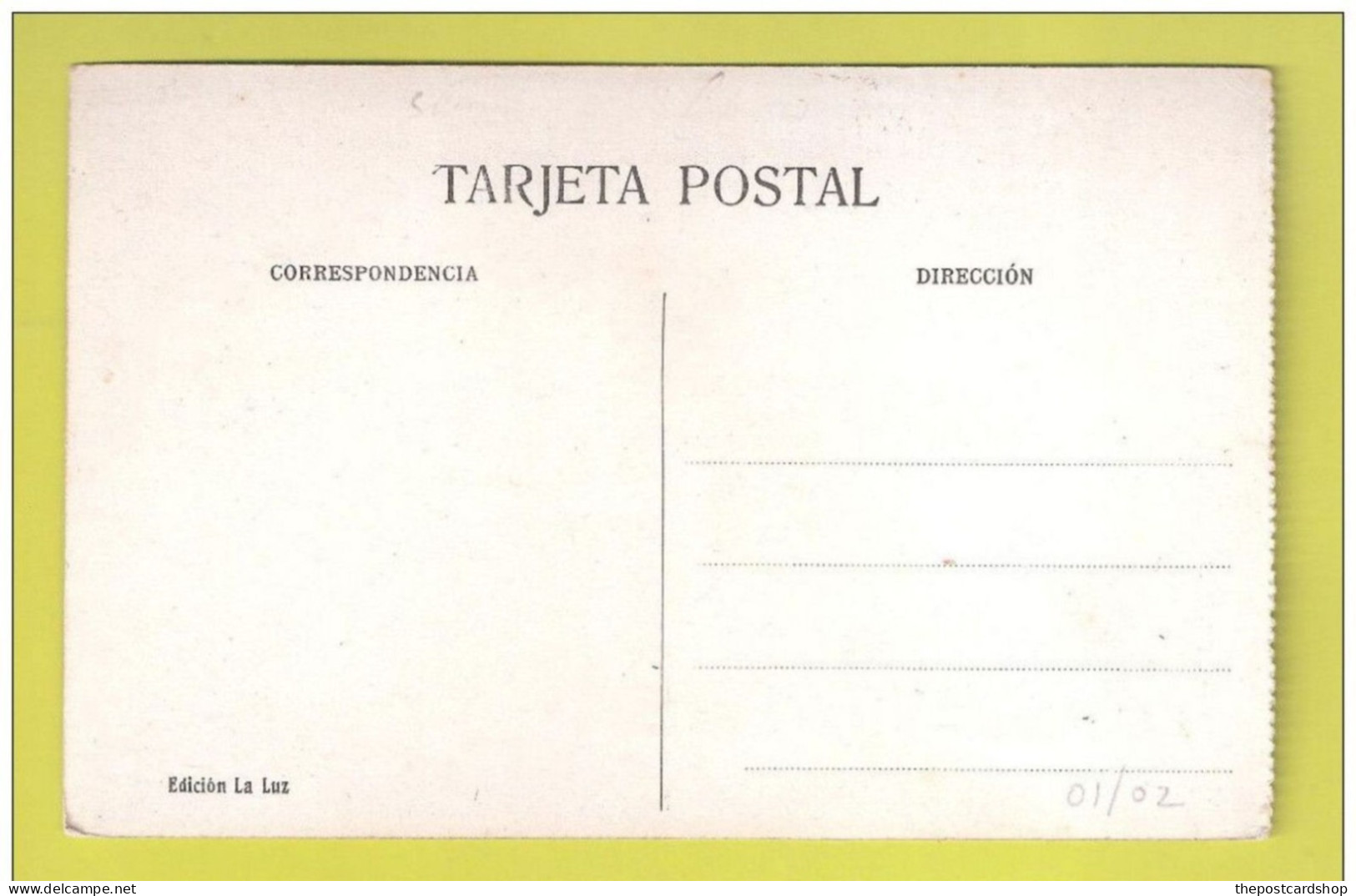 BADAJOZ Tarjeta Postal Plaza De Cervantes Fot Bienvenido Unused Spain - Badajoz