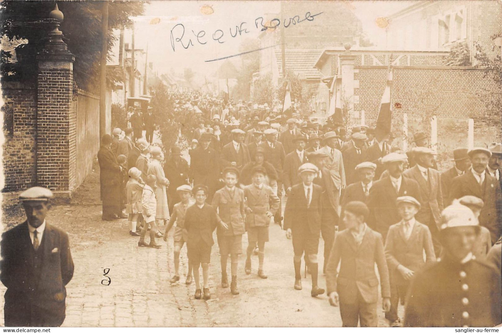 CPA 60 RICQUEBOURG / CARTE PHOTO - Altri & Non Classificati