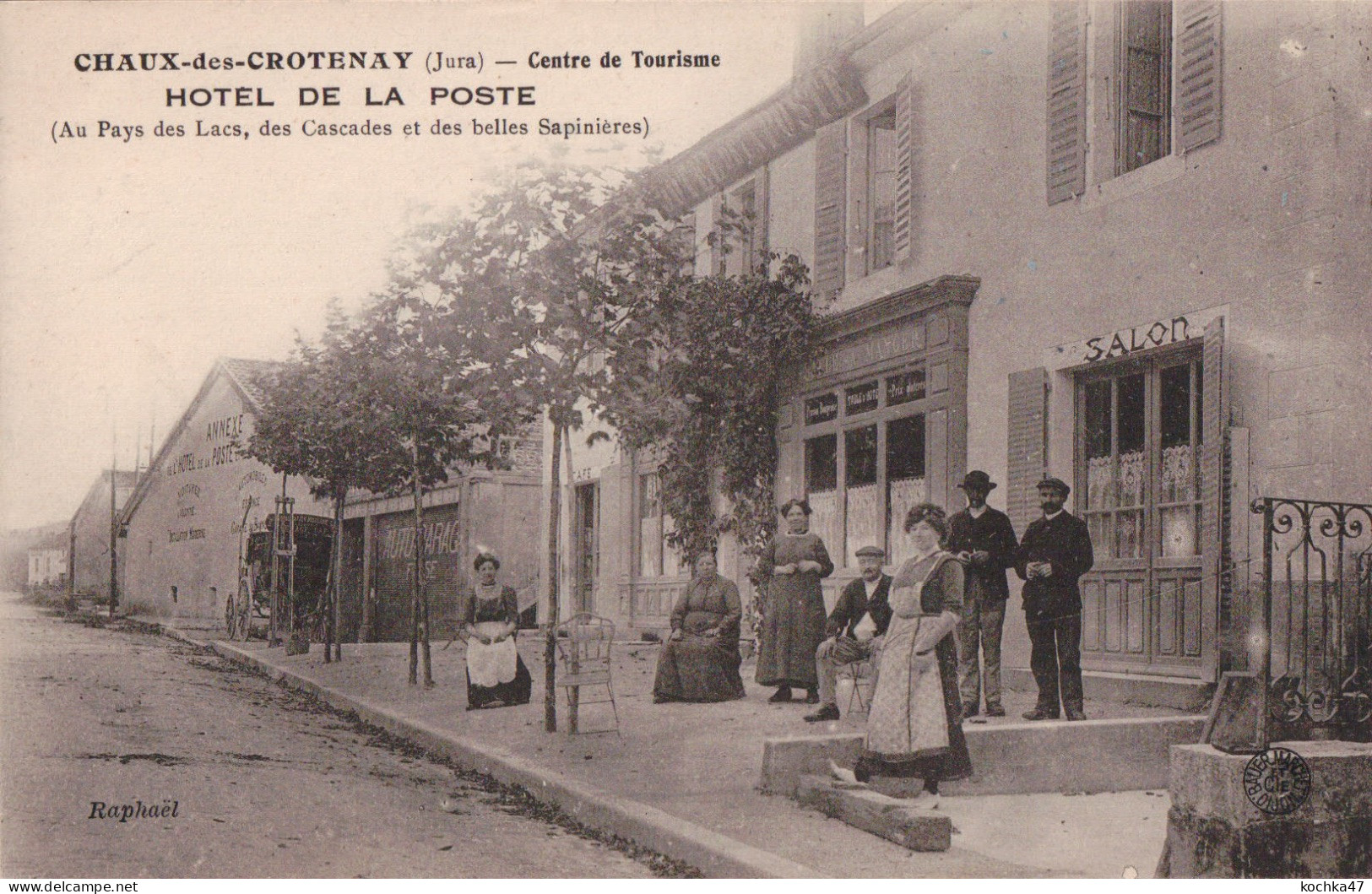 Chaux Des Crotenay     (39) Hotele De La Poste CPA  Non Circulée - Gendrey