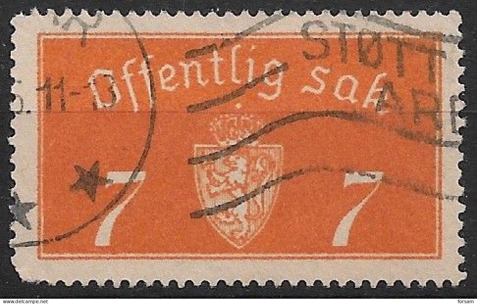 NORWAY..1933..MICHEL # 11 I..used. - Usados