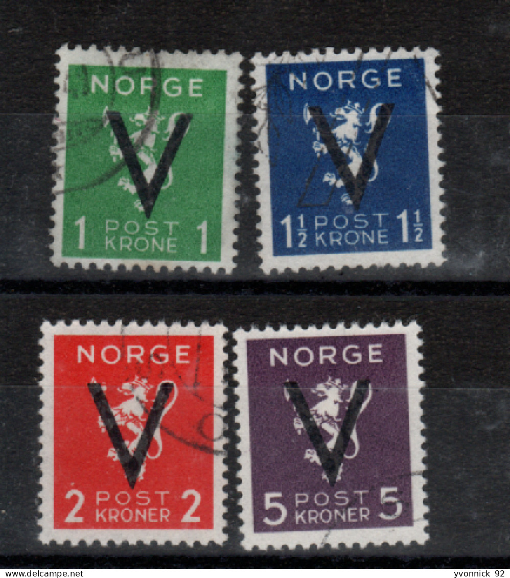 Norvège - ) 1941 ) N°235 /s /235 /v - Oblitérés