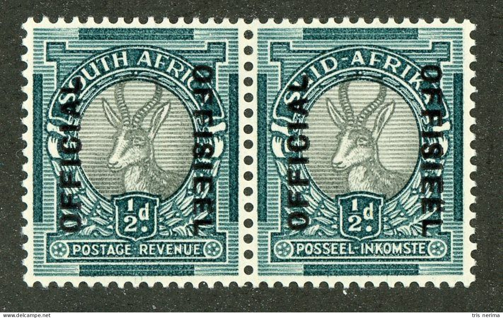 5601 BCx S. Africa 1947 Scott O-42 M* (Lower Bids 20% Off) - Dienstzegels