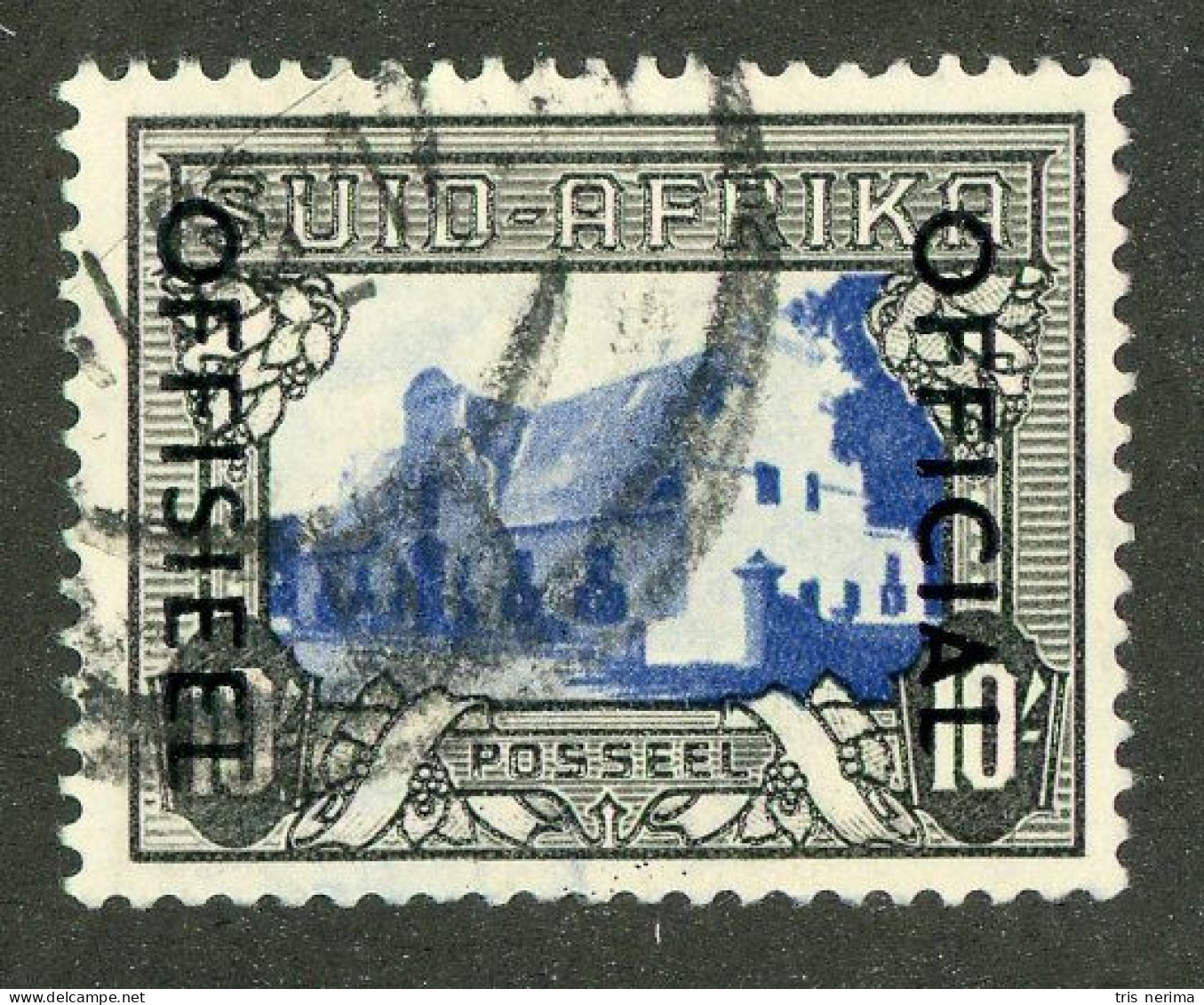 5602 BCx S. Africa 1950 Scott O-54a Used (Lower Bids 20% Off) - Dienstzegels