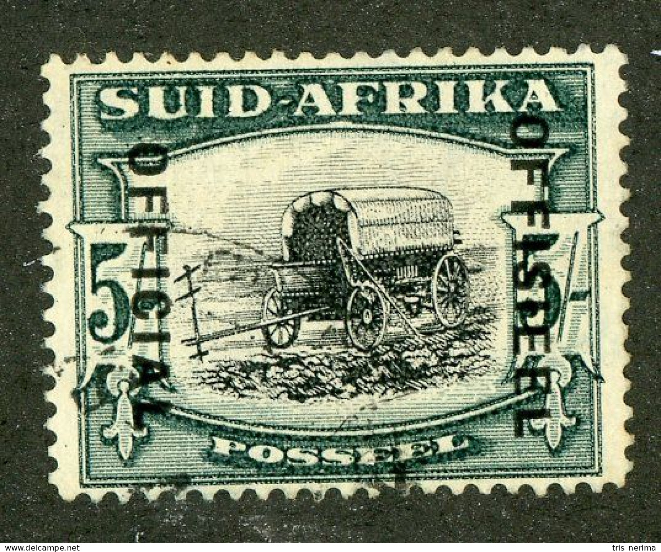 5603 BCx S. Africa 1940 Scott O-39b Used (Lower Bids 20% Off) - Oficiales