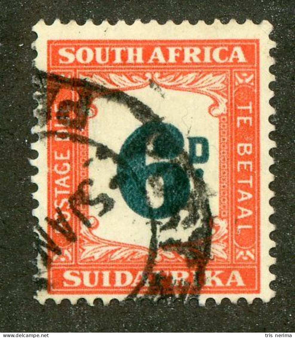 5607 BCx S. Africa 1967 Scott J-71 Used (Lower Bids 20% Off) - Timbres-taxe