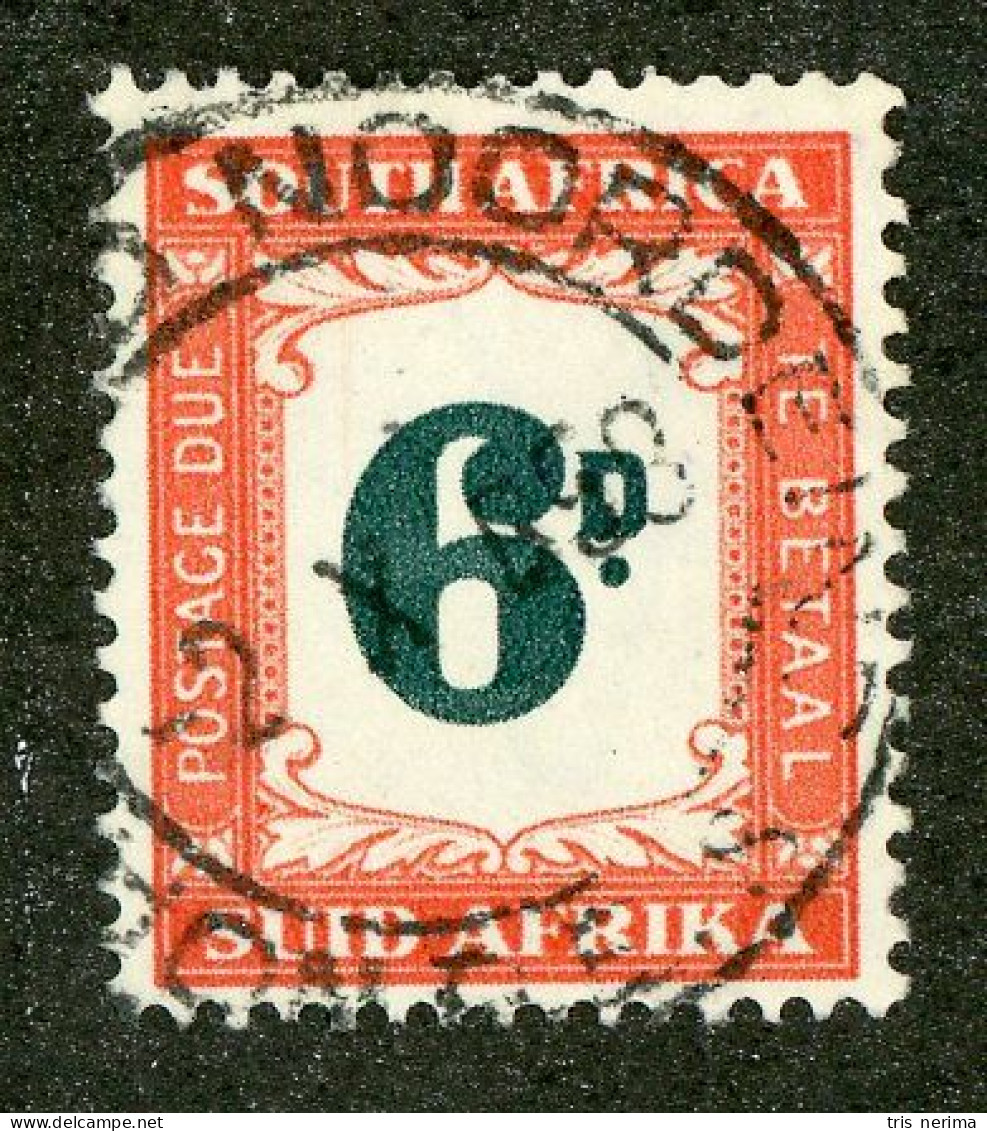 5609 BCx S. Africa 1967 Scott J-71 Used (Lower Bids 20% Off) - Strafport