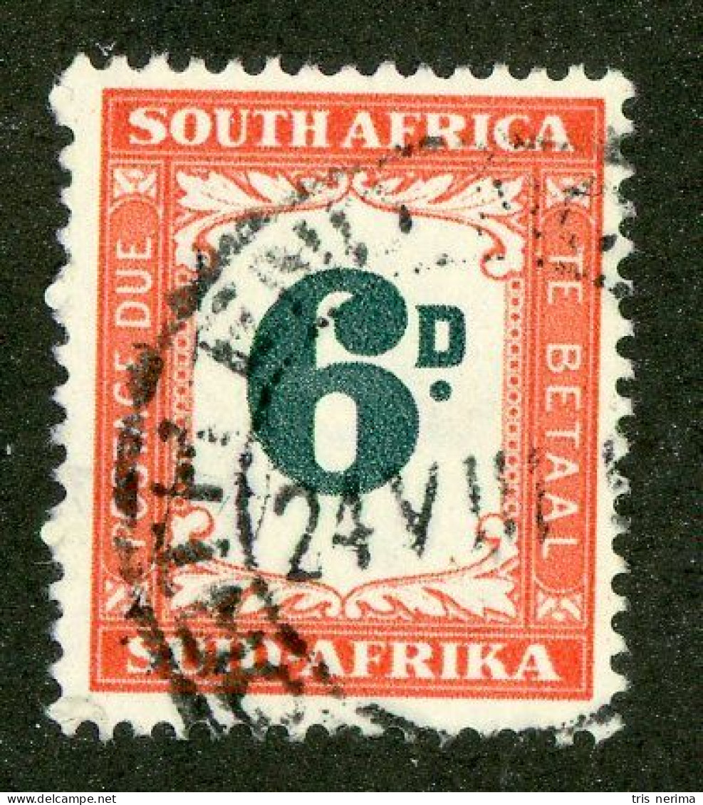 5610 BCx S. Africa 1967 Scott J-71 Used (Lower Bids 20% Off) - Segnatasse