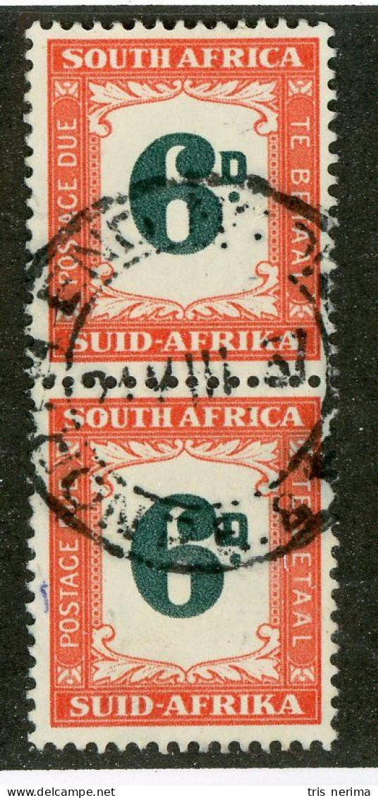 5611 BCx S. Africa 1967 Scott J-71 Used (Lower Bids 20% Off) - Impuestos