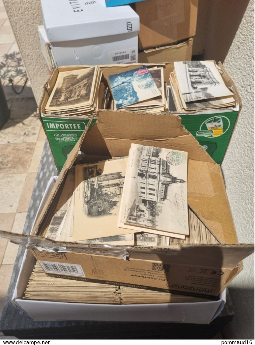 Gros Lot De CPA, CPSM Et CPM - 500 Postales Min.