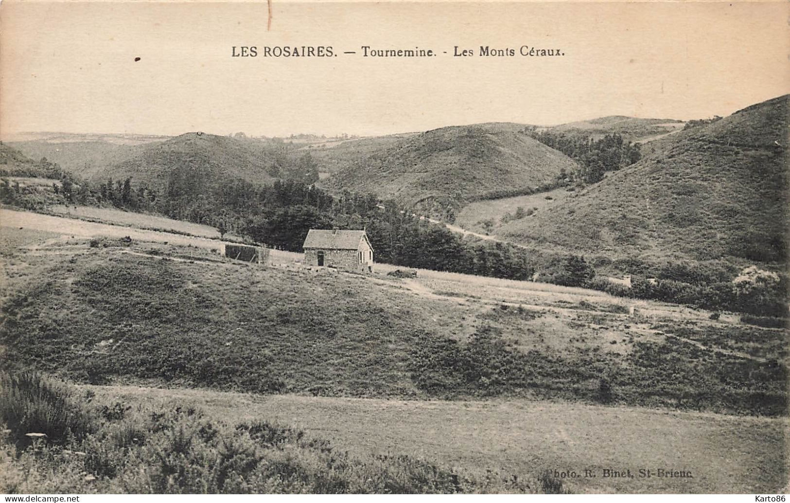 Les Rosaires , Plérin * Tournemine , Les Monts Céraux * Village Tournemine - Plérin / Saint-Laurent-de-la-Mer