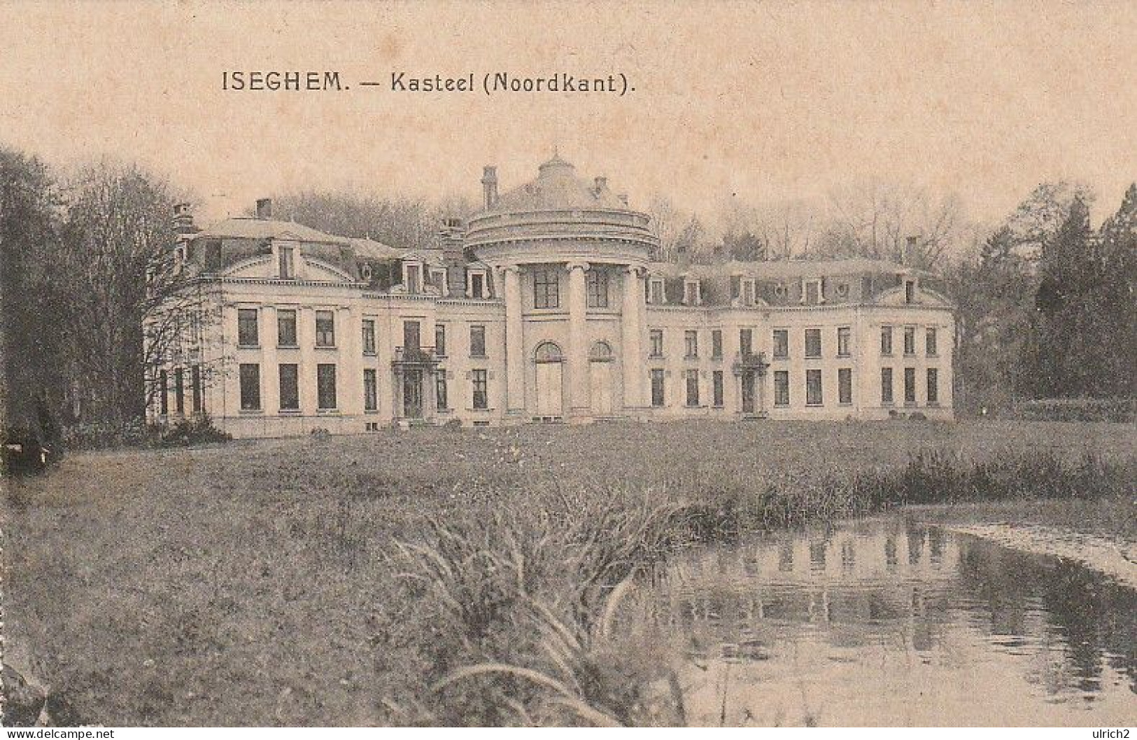 AK Iseghem - Kasteel - Noordkant - 1918  (64753) - Izegem