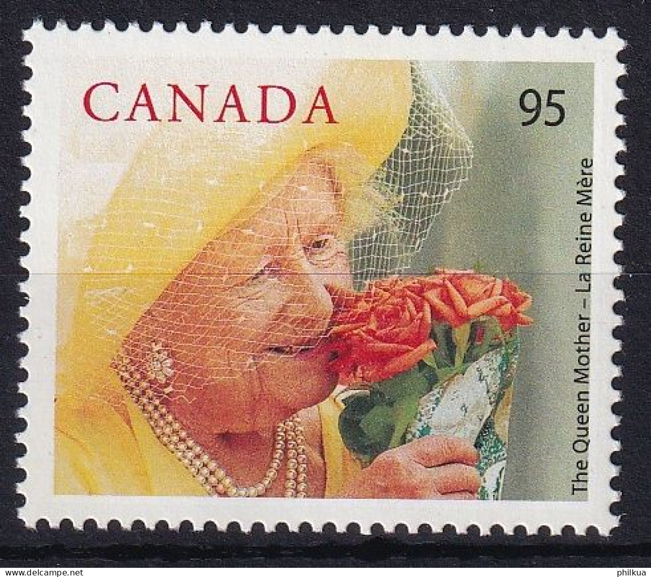 MiNr. 1922 Kanada (Dominion) 2000, 23. Mai. 100. Geburtstag Von Königinmutter Elisabeth - Postfrisch/**/MNH - Neufs