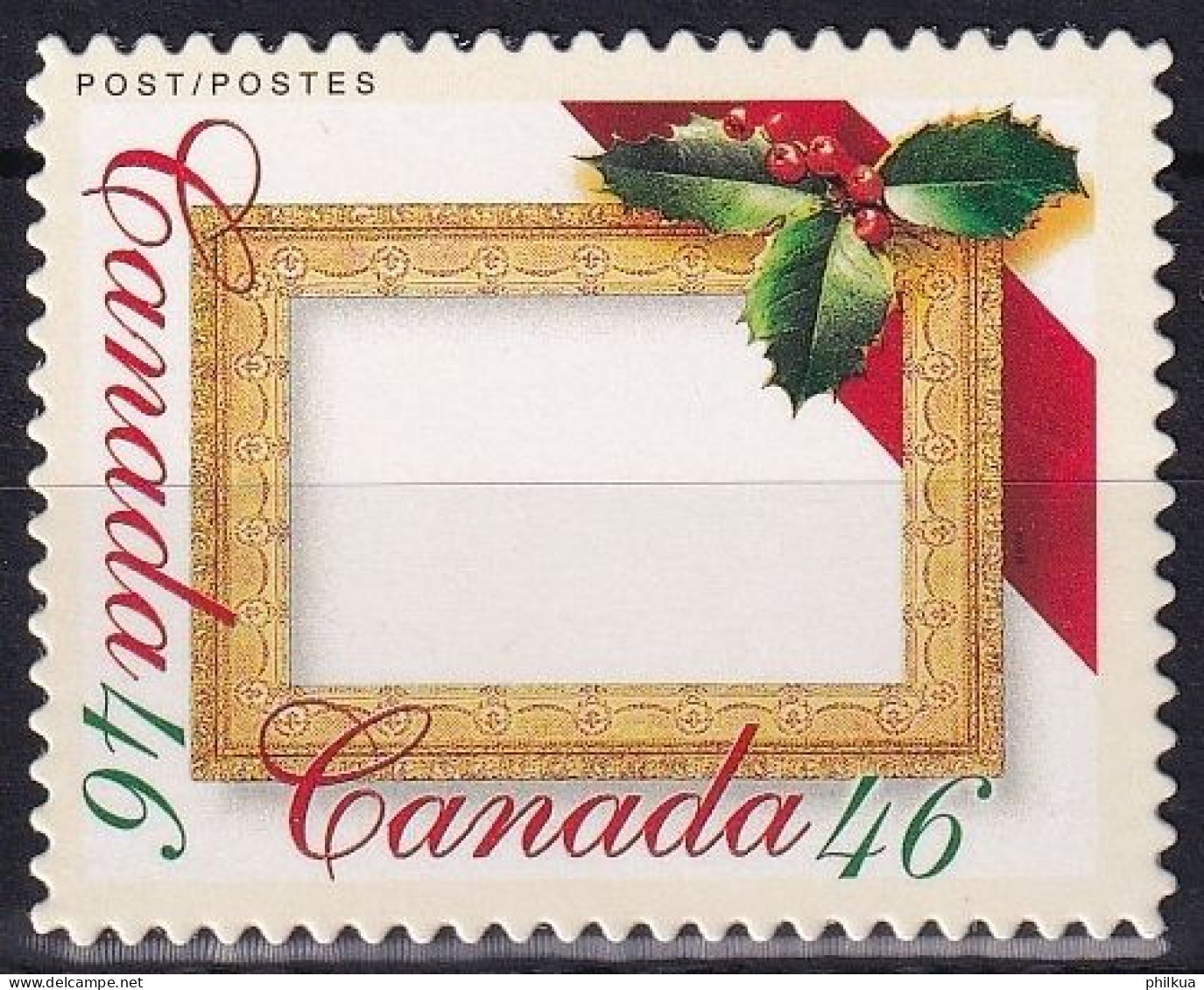 MiNr. 1938 Kanada (Dominion) 2000, 5. Okt. Grußmarke: Weihnachten. Odr., Markenheftchen - Postfrisch/**/MNH - Neufs