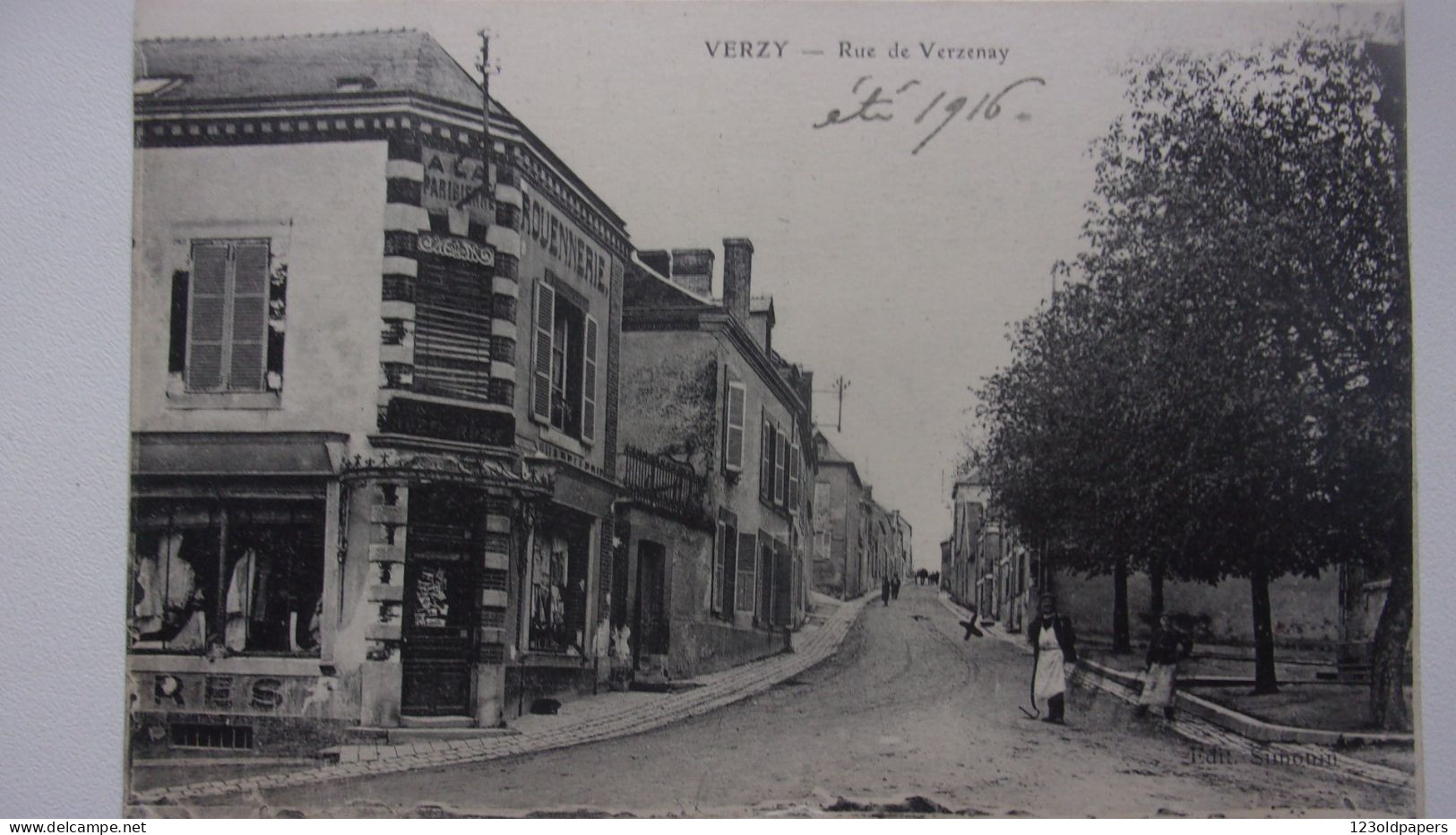 51  VERZY  RUE DE VERZENAY  ROUENNERIE - Verzy