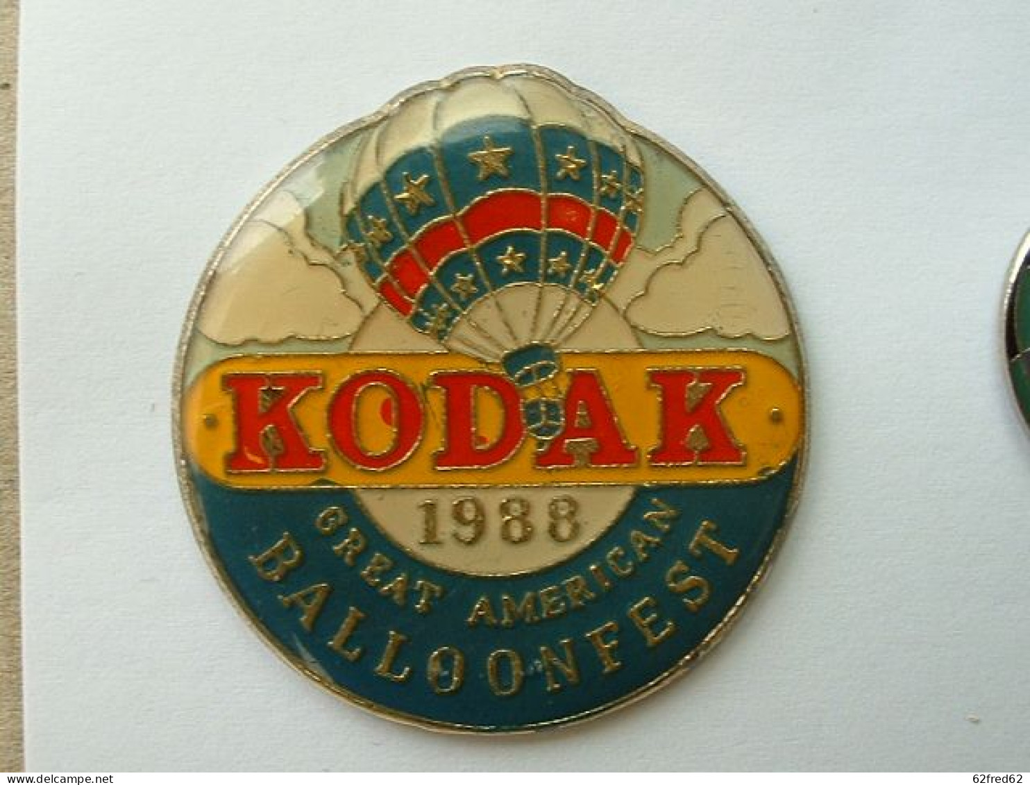 PIN'S  MONTGOLFIERE - KODAK - Mongolfiere