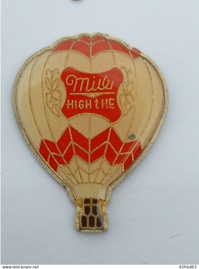 PIN'S  MONTGOLFIERE - MILLER - Fesselballons