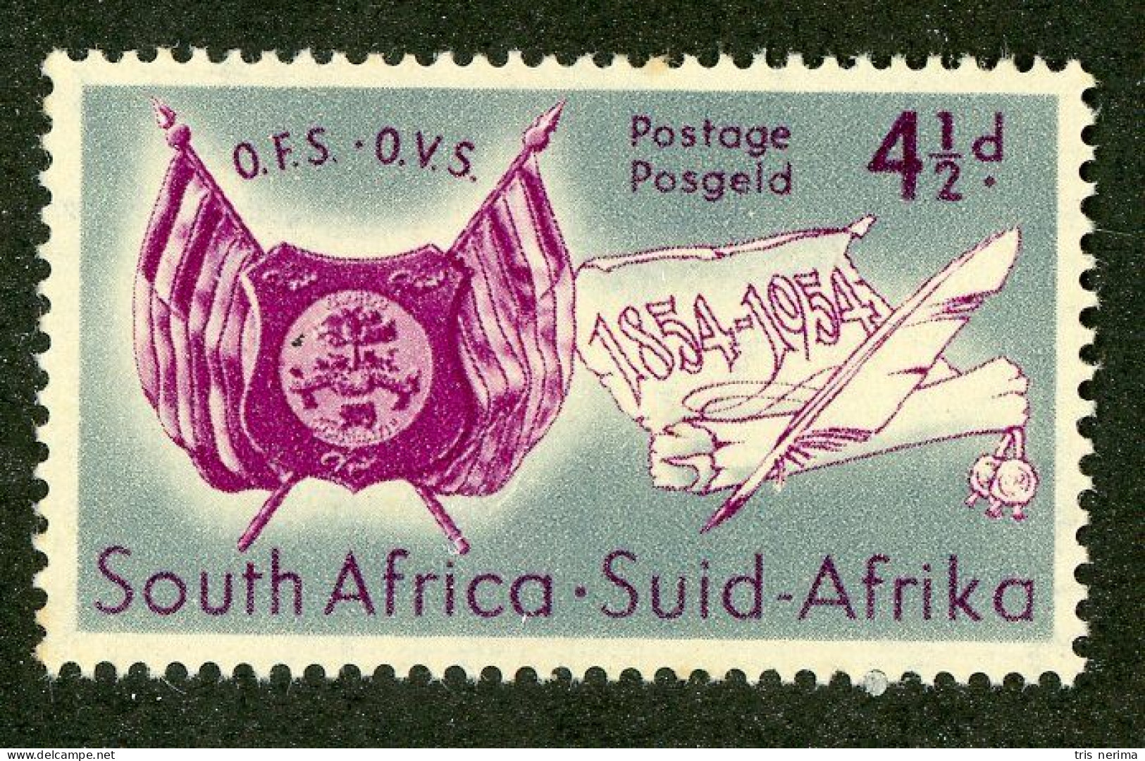 5641 BCx S. Africa 1954 Scott 199 Mnh** (Lower Bids 20% Off) - Unused Stamps