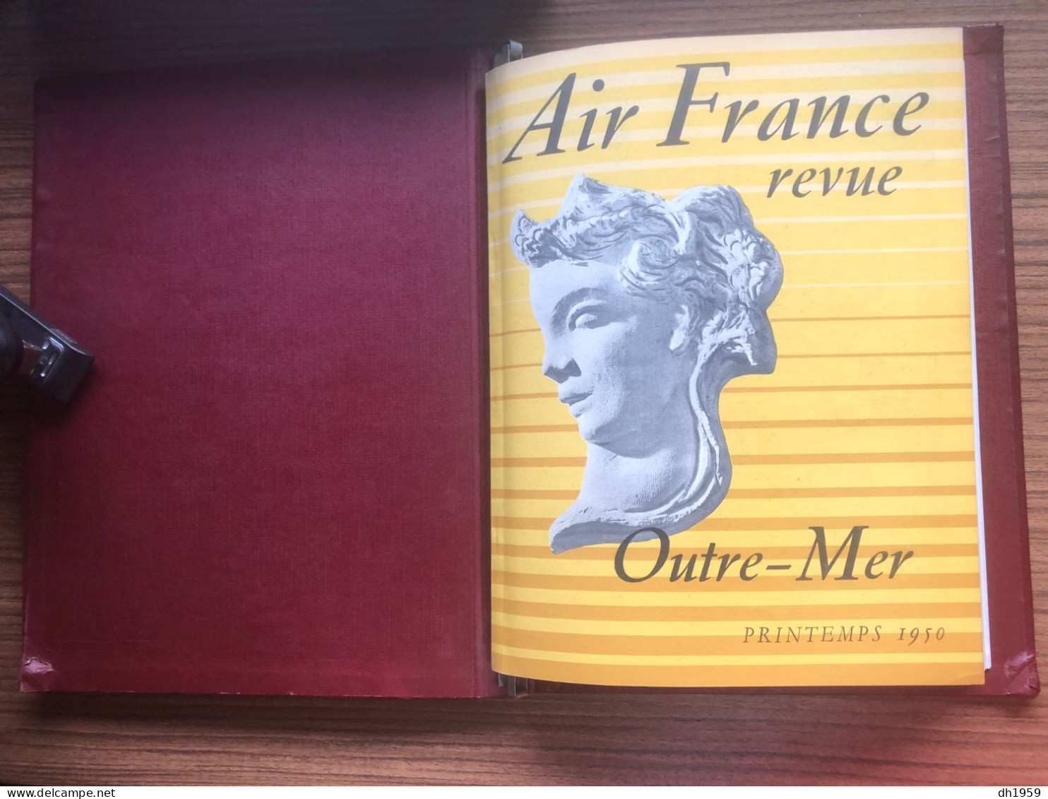 AIR FRANCE REVUE AVIATION  OUTRE MER PRINTEMPS 1950 PRESSE J. VERNE CHANEL AFRIQUE DAKAR ASIE TAHITI PUB PUBLICITE - Aviación